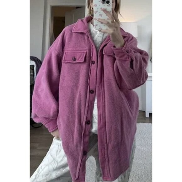FREE PEOPLE We the Free Ruby Jacket in Pink Envy Size Small - Picture 4 of 13